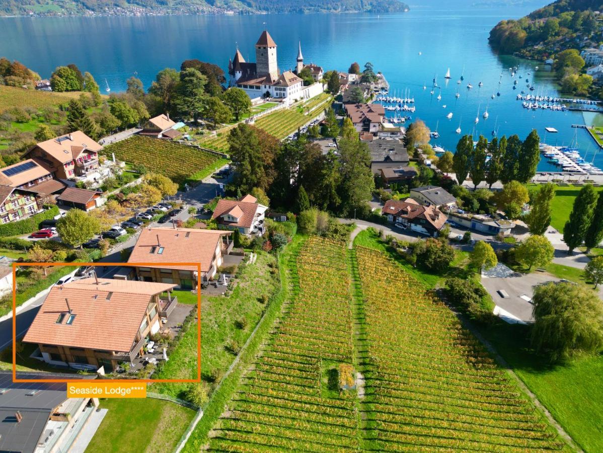 Seaside-Lodge, Top Apartment Spiez Esterno foto