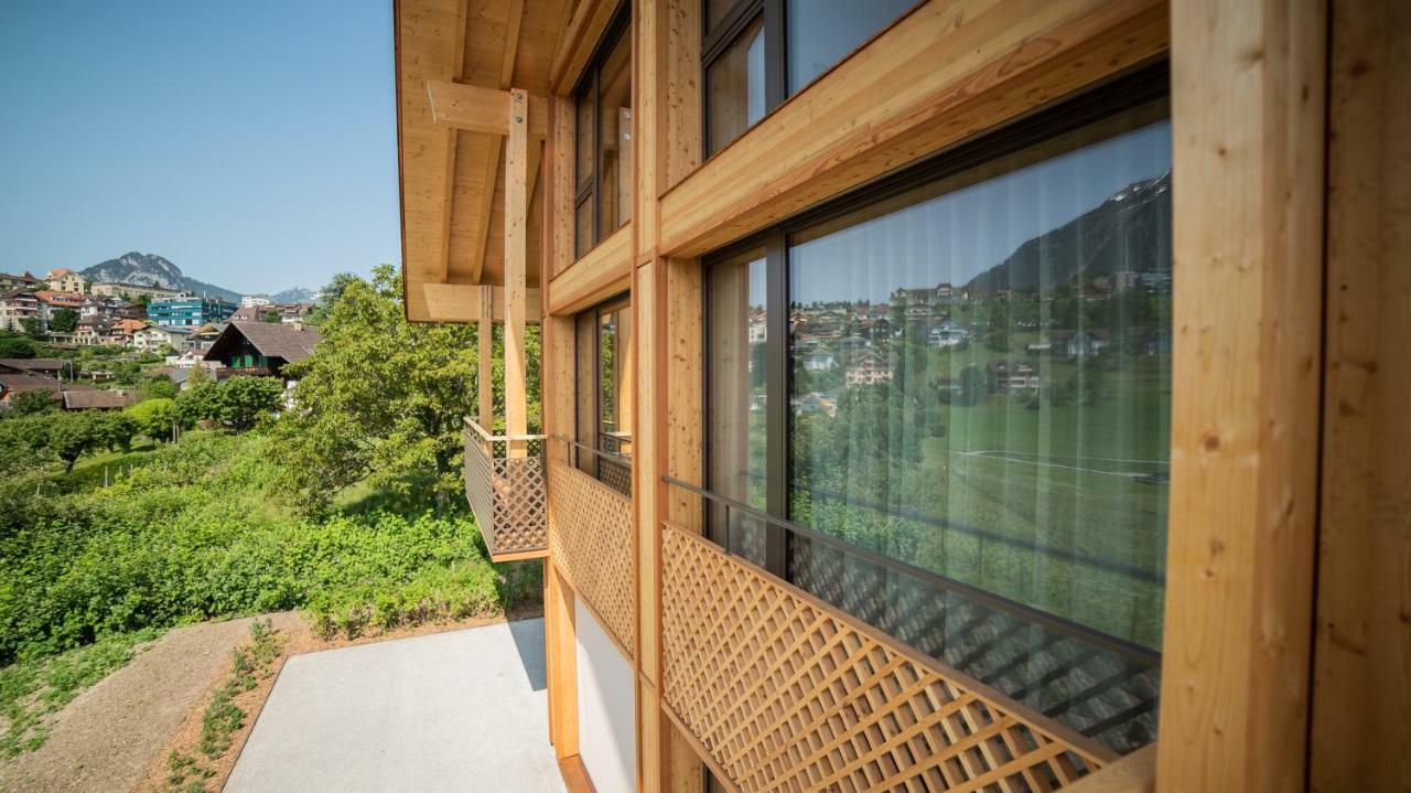 Seaside-Lodge, Top Apartment Spiez Esterno foto